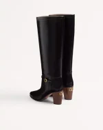 Valentino Pattie Calfskin Boot 75Mm - Image 4
